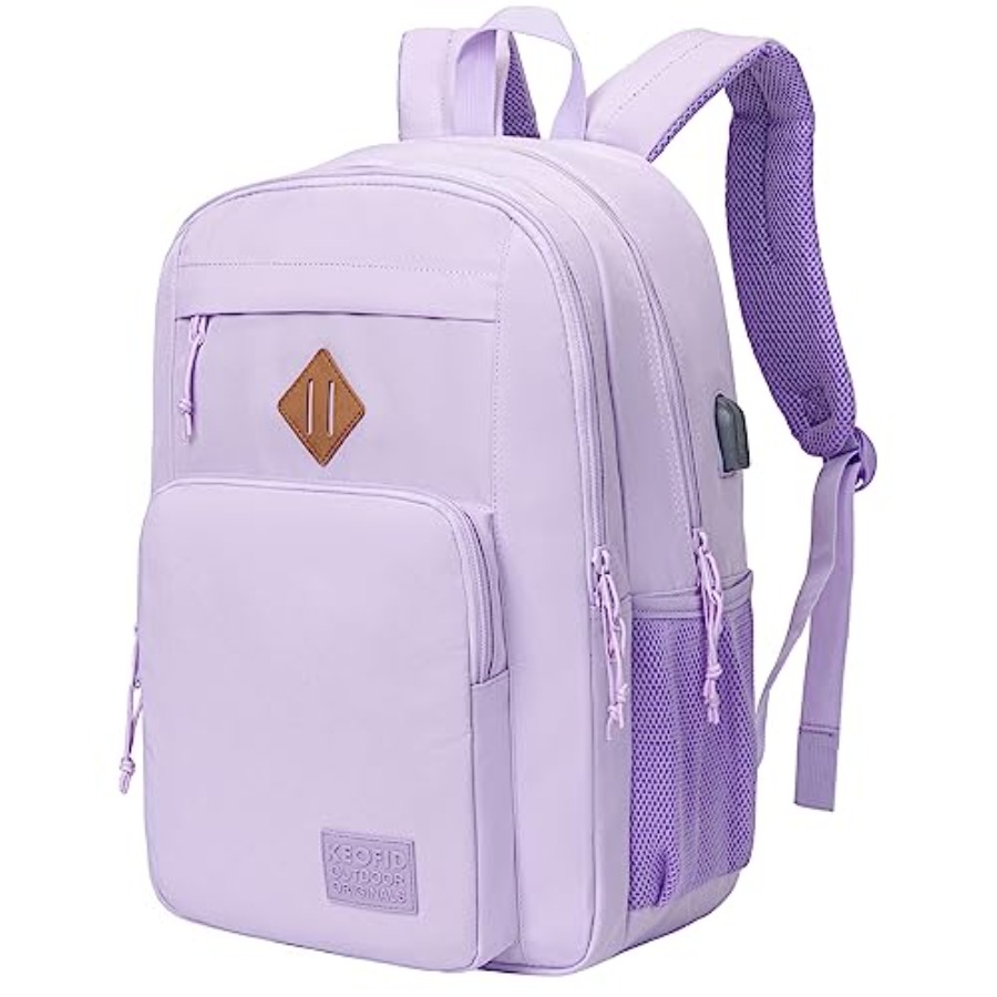 Leather Work Womens Backpack - Mochila de viagem clássica para homens