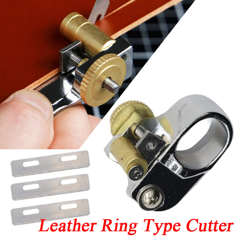 Leatherwork Accessories - 1pc tipo anel de couro cortador