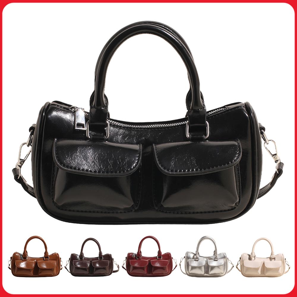 Leather Work Bag Women - Bolsa de ombro para mulheres, alça