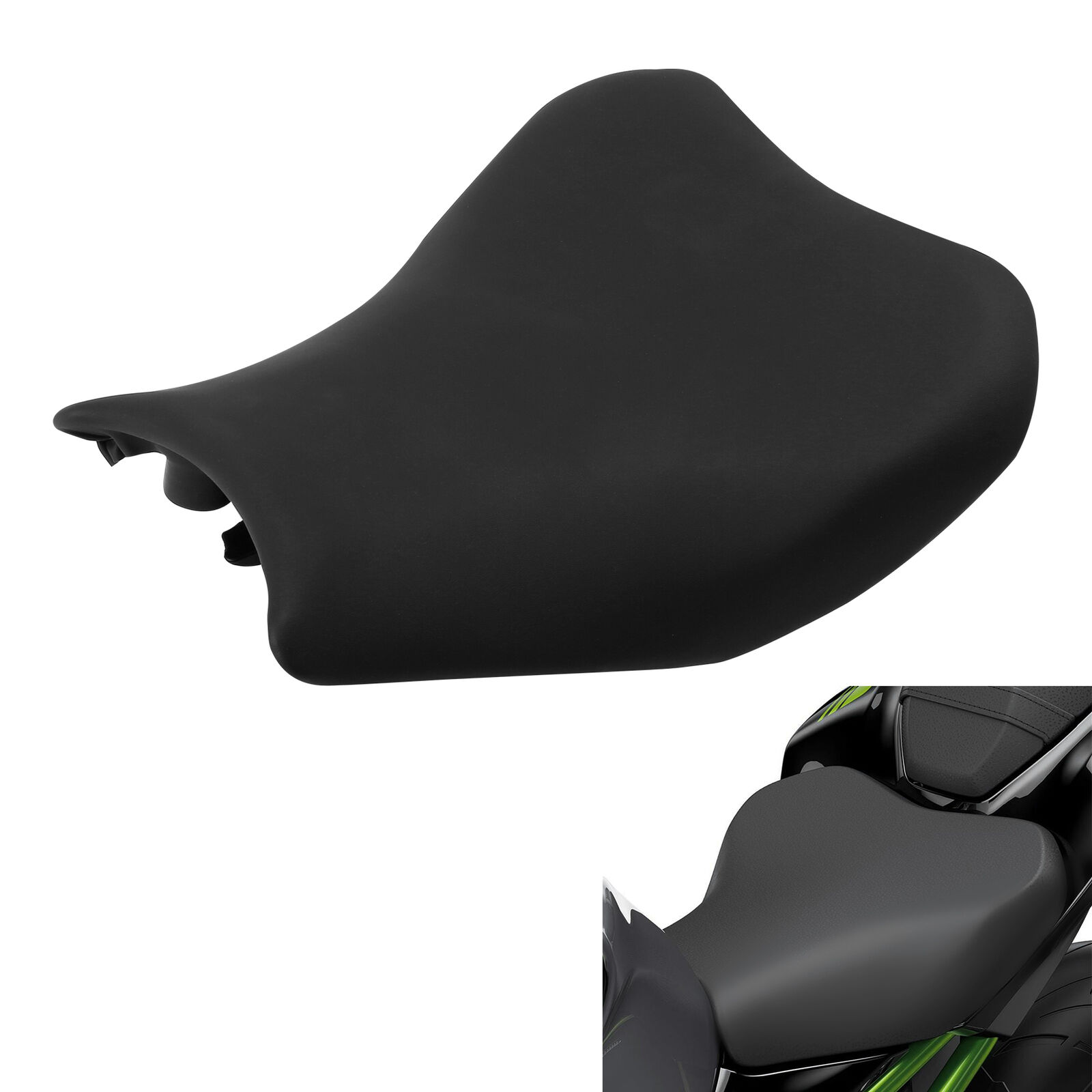 Leather Workbench - Assento da motocicleta pillion para kawasaki