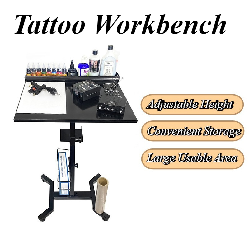Leatherwork Tattoo - Braço tatuagem mesa de trabalho maquiagem