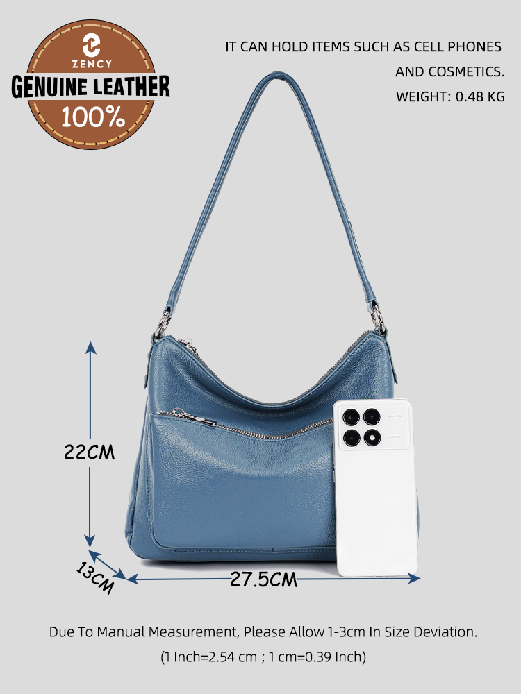 Bolsa de couro zency para mulh - Leather Work Bag Women avaliação e preço