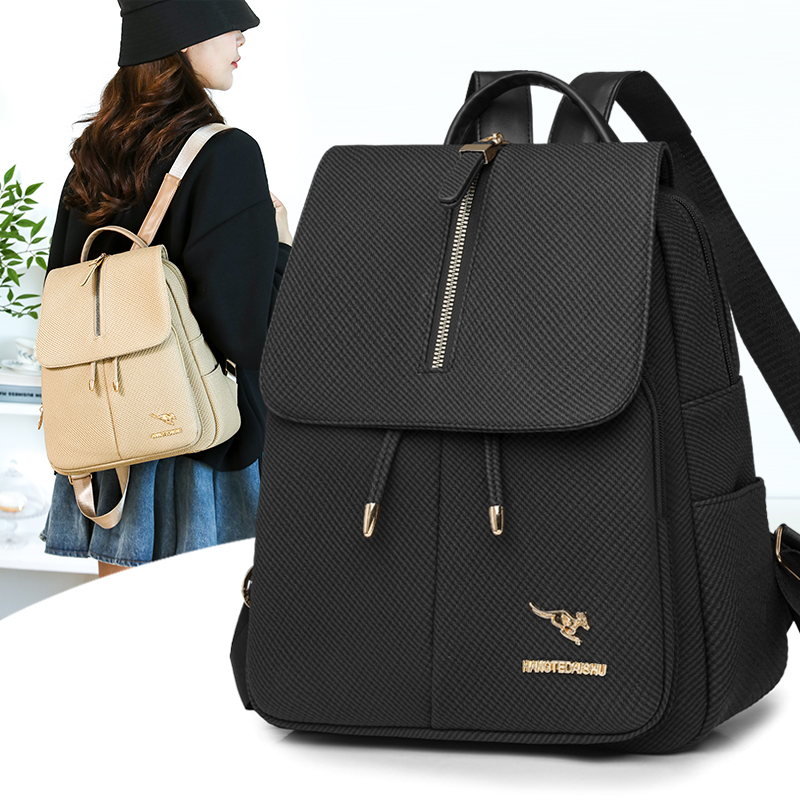 Mochila de Viagem Durável para - Leather Work Womens Backpack avaliação e preço