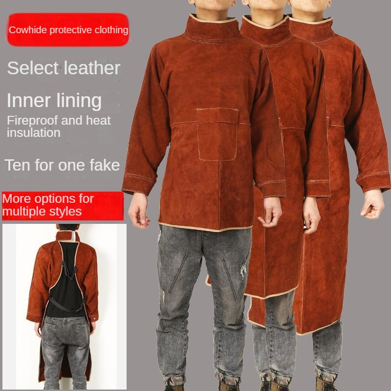 Capa protetora para soldador,  - Leather Work Overalls avaliação e preço