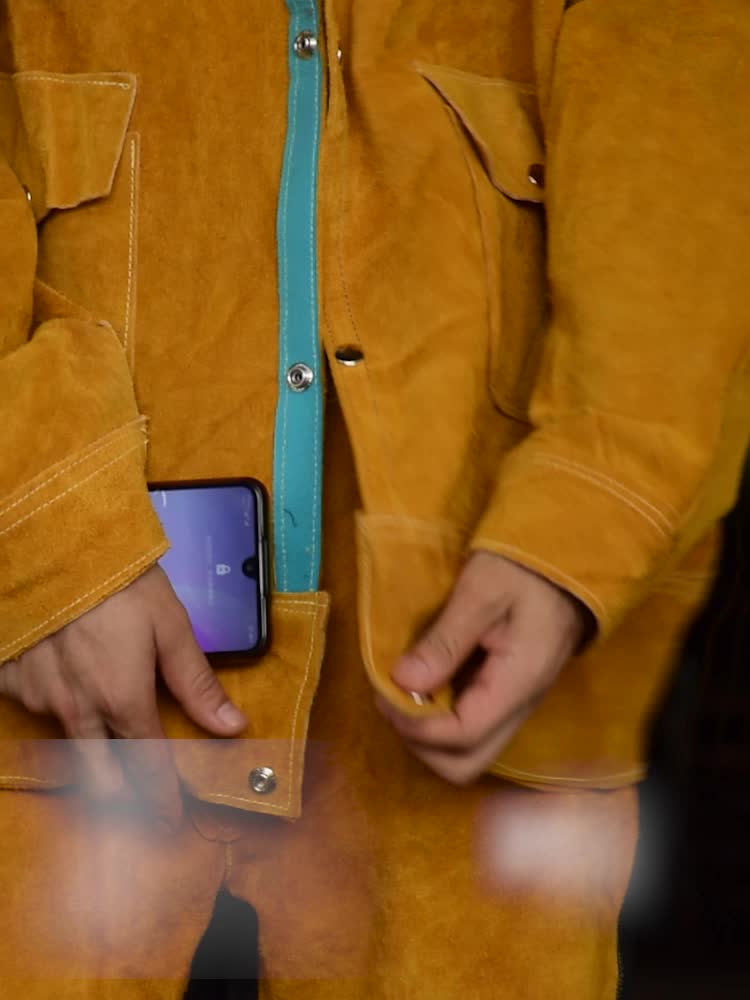 Ternos de soldagem de couro re - Leather Work Overalls avaliação e preço