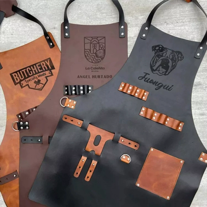 Avental de cozinha ao ar livre - Leatherwork Products avaliação e preço