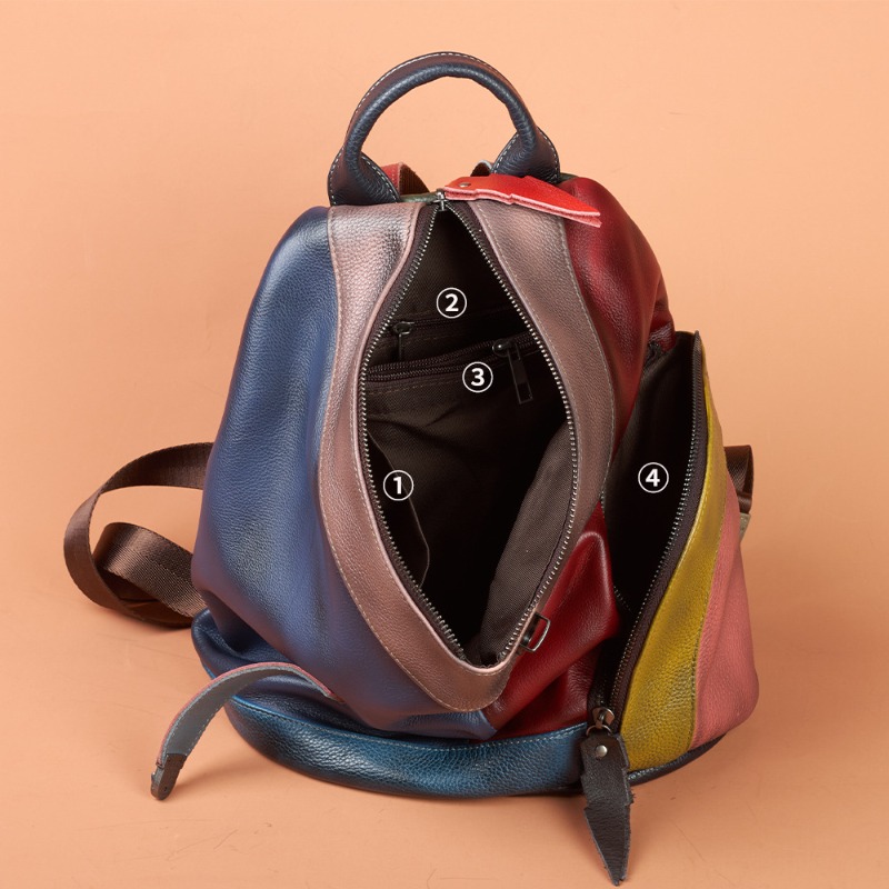 Mochila de Trabalho Vintage El - Leather Work Womens Backpack avaliação e preço