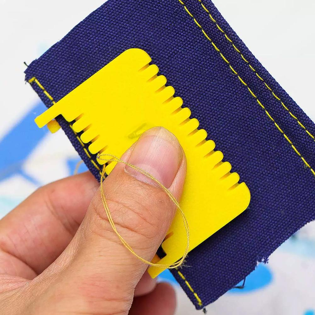 Régua de Costura com Clipe 2/3 - Leatherwork Ruler avaliação e preço