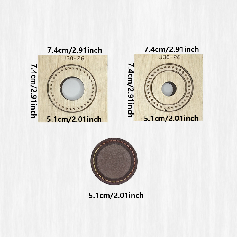 Molde de Corte para Chaveiro d - Leatherwork Products avaliação e preço