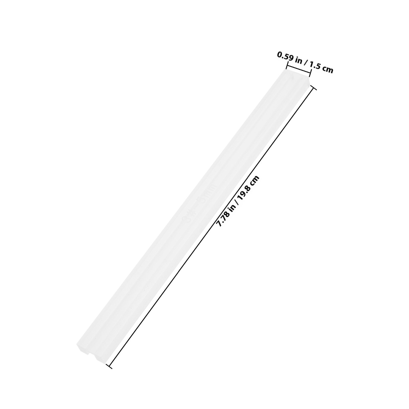 Régua de Colagem de Zíperes em - Leatherwork Ruler avaliação e preço