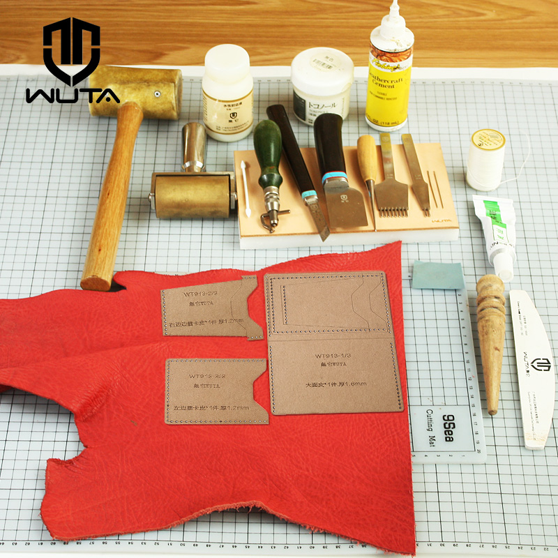 Wuta-Caso Cartão Mini com Mode - Leatherwork Accessories avaliação e preço