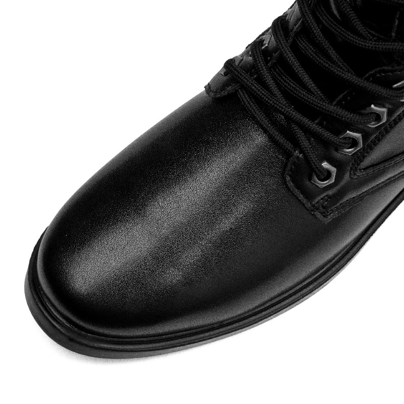 Botas de Couro de Cano Alto pa - Leather Work Boots avaliação e preço