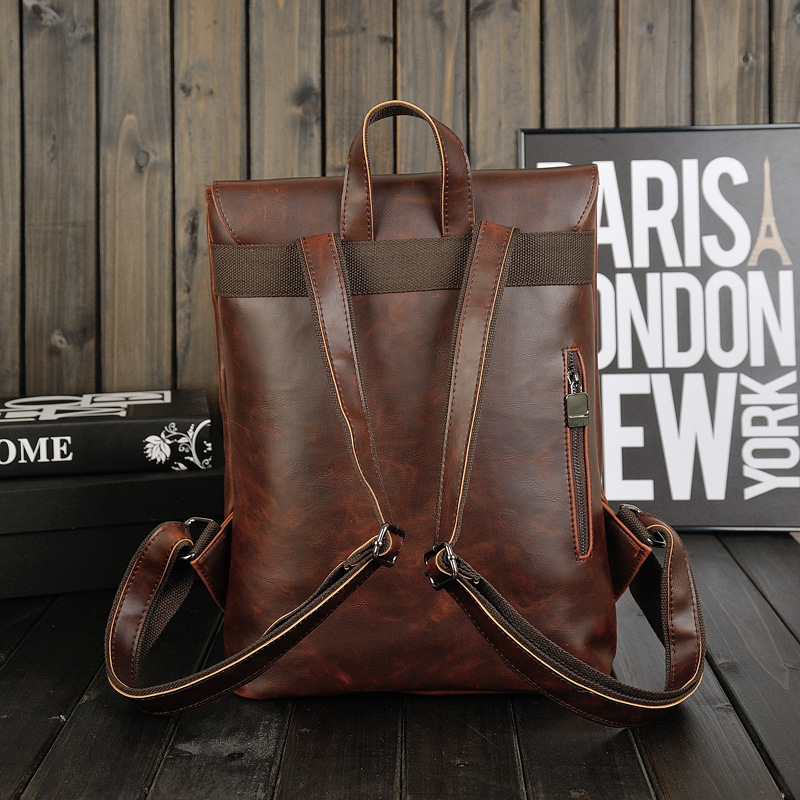 Goyn mochila masculina de cour - Leather Work Rucksack Mens avaliação e preço