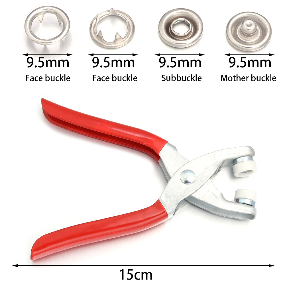 50 Conjuntos de Botões de Pres - Snap Fastener Setter avaliação e preço