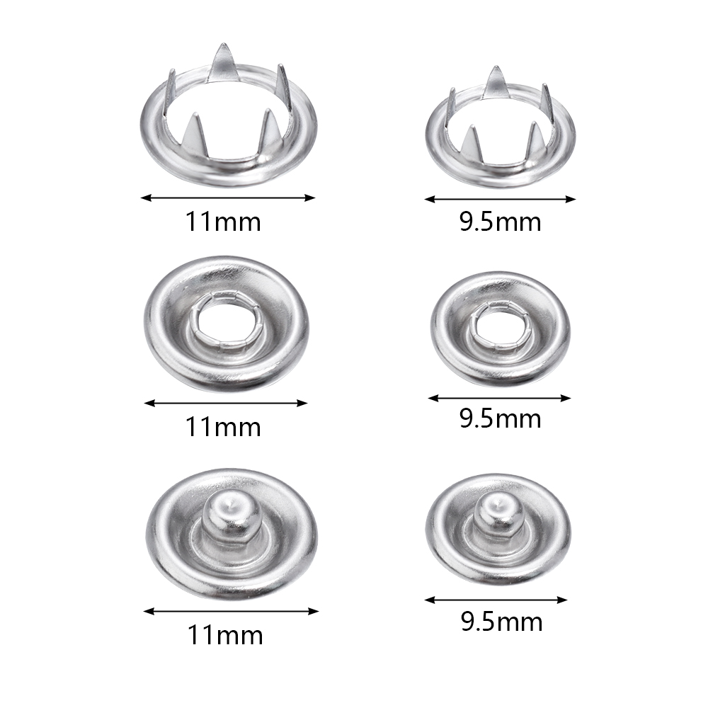 50 Conjuntos de Botões de Pres - Snap Fastener Setter avaliação e preço