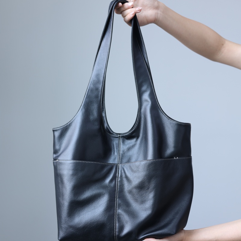 Bolsa feminina de couro genuín - Leather Work Bag Women avaliação e preço