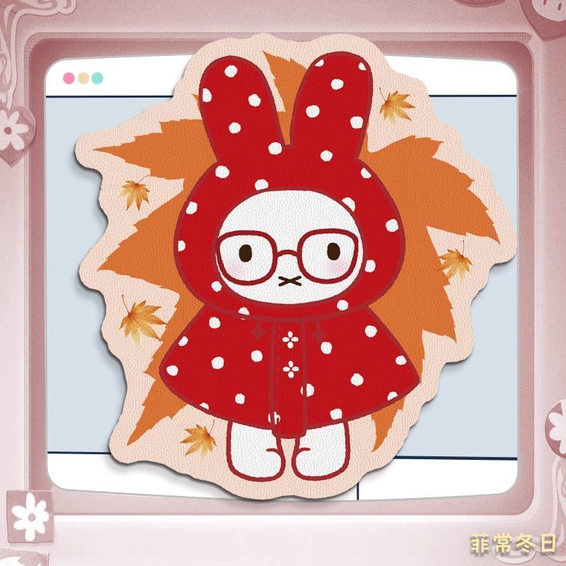 Miffy kawaii anime dos desenho - Leatherwork Products avaliação e preço
