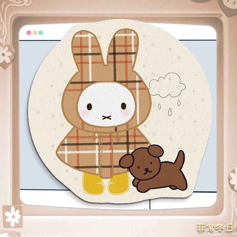 Miffy kawaii anime dos desenho - Leatherwork Products avaliação e preço