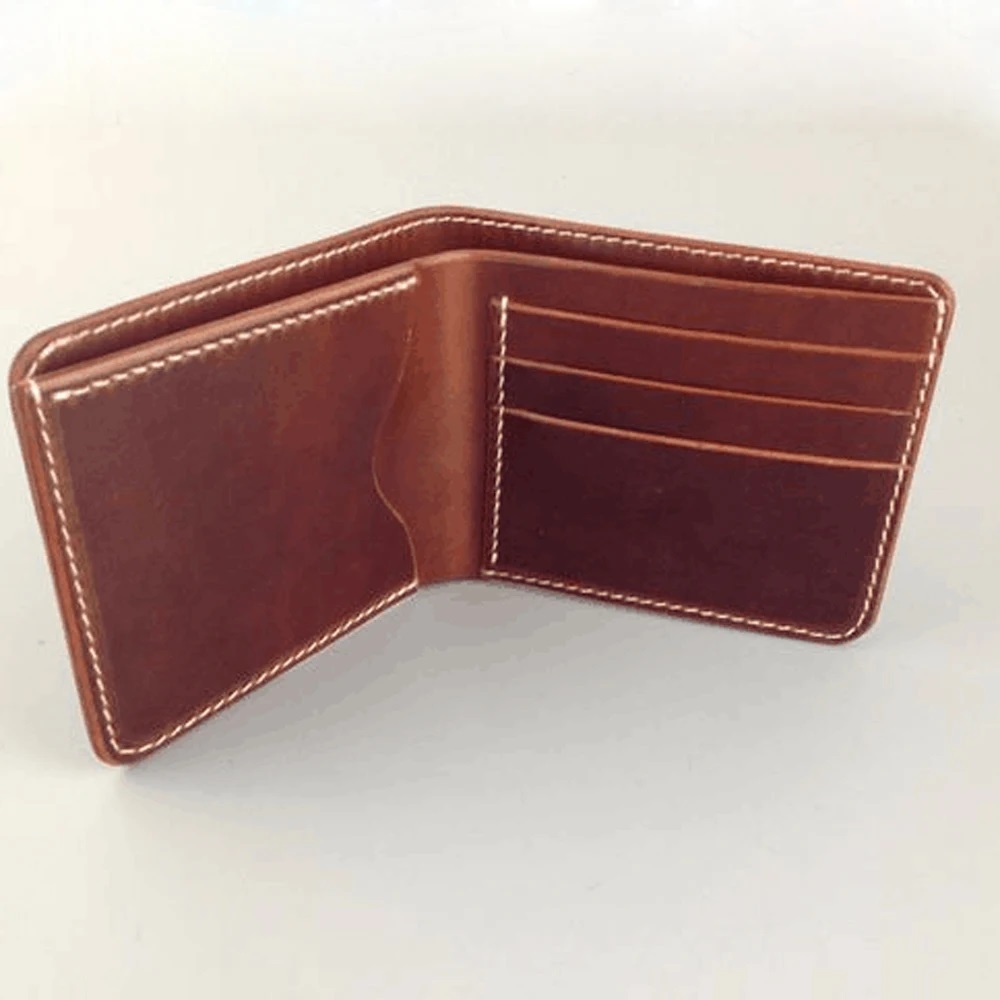 Couro artesanato dobrado carte - Leatherwork Accessories avaliação e preço