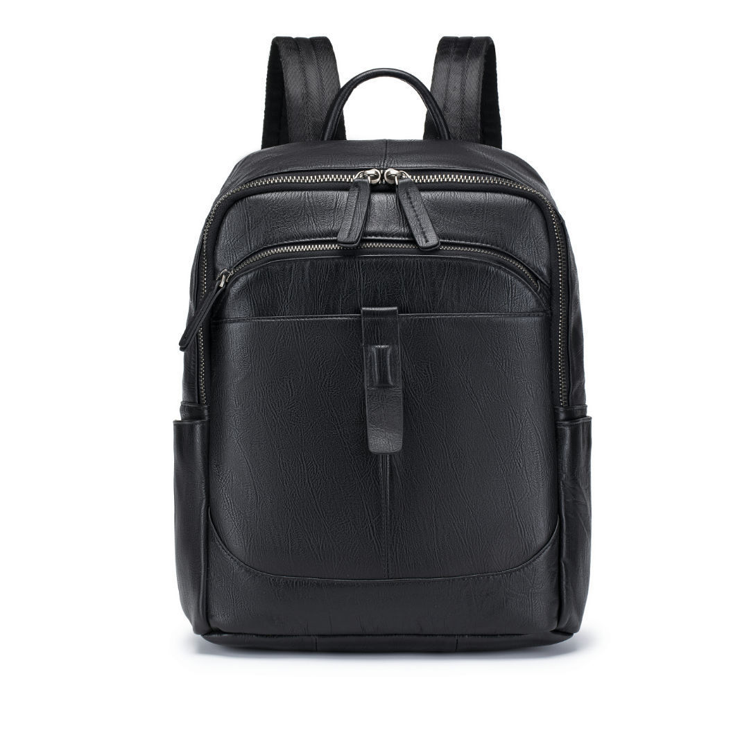 Mochila de Couro Genuíno para  - Leather Work Rucksack Mens avaliação e preço