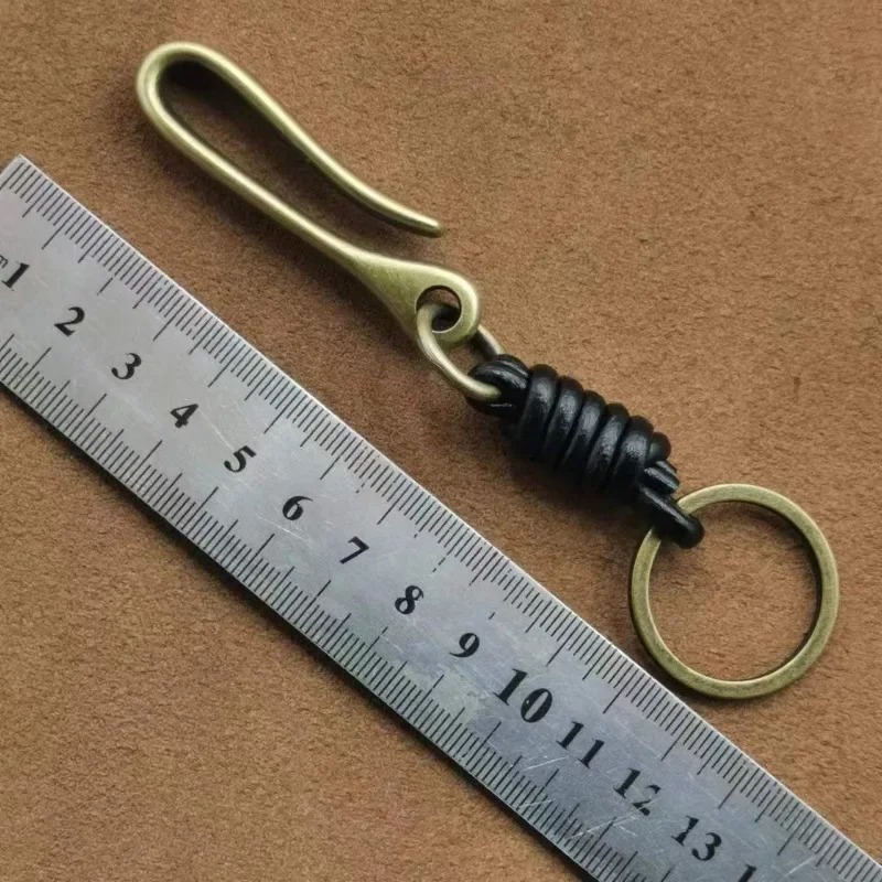 Chaveiro de couro genuíno teci - Leatherwork Ruler avaliação e preço