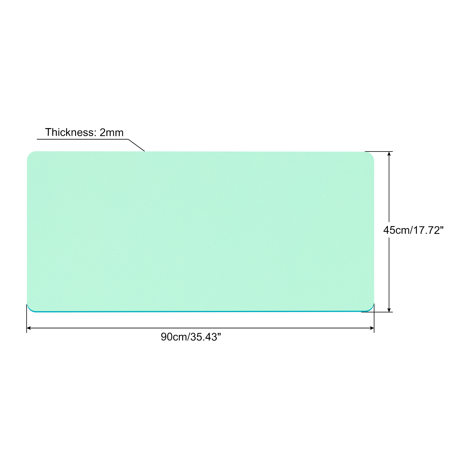 Tapete protetor de mesa de esc - Leatherwork Table avaliação e preço