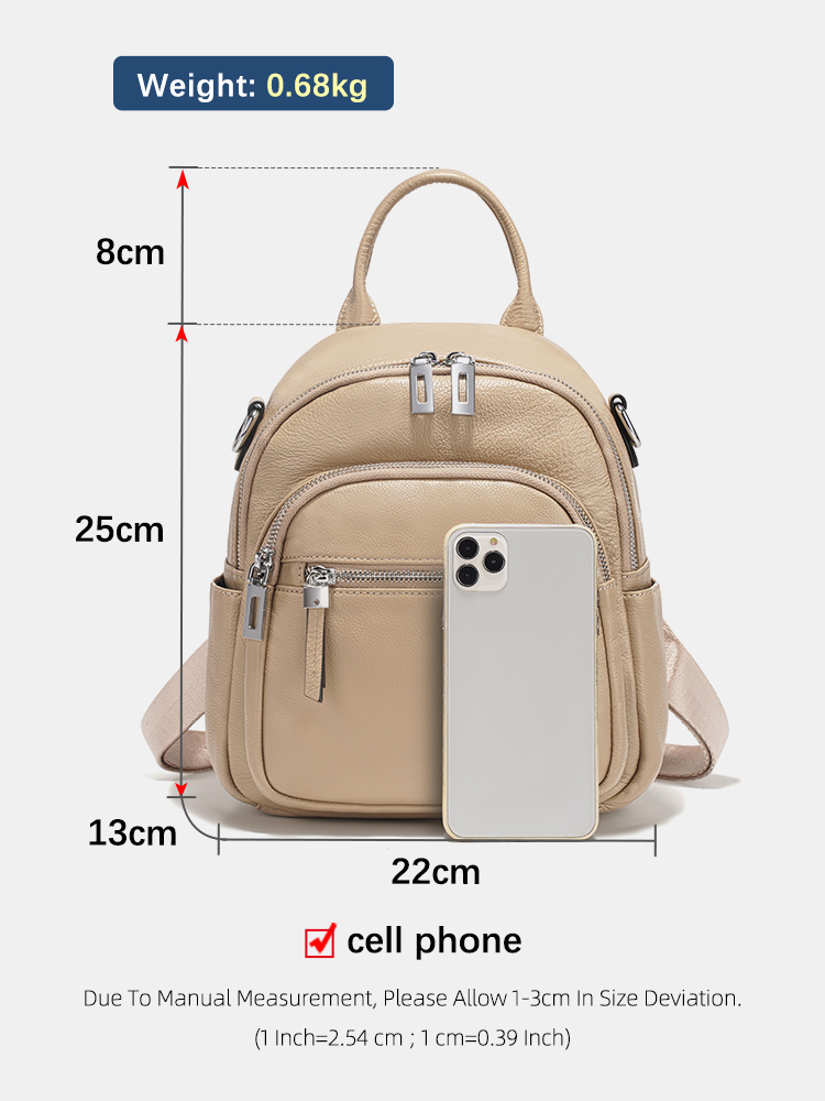 Zency mochila pequena de couro - Leather Work Bag Women avaliação e preço