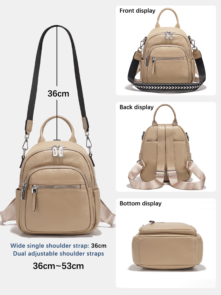 Zency mochila pequena de couro - Leather Work Bag Women avaliação e preço