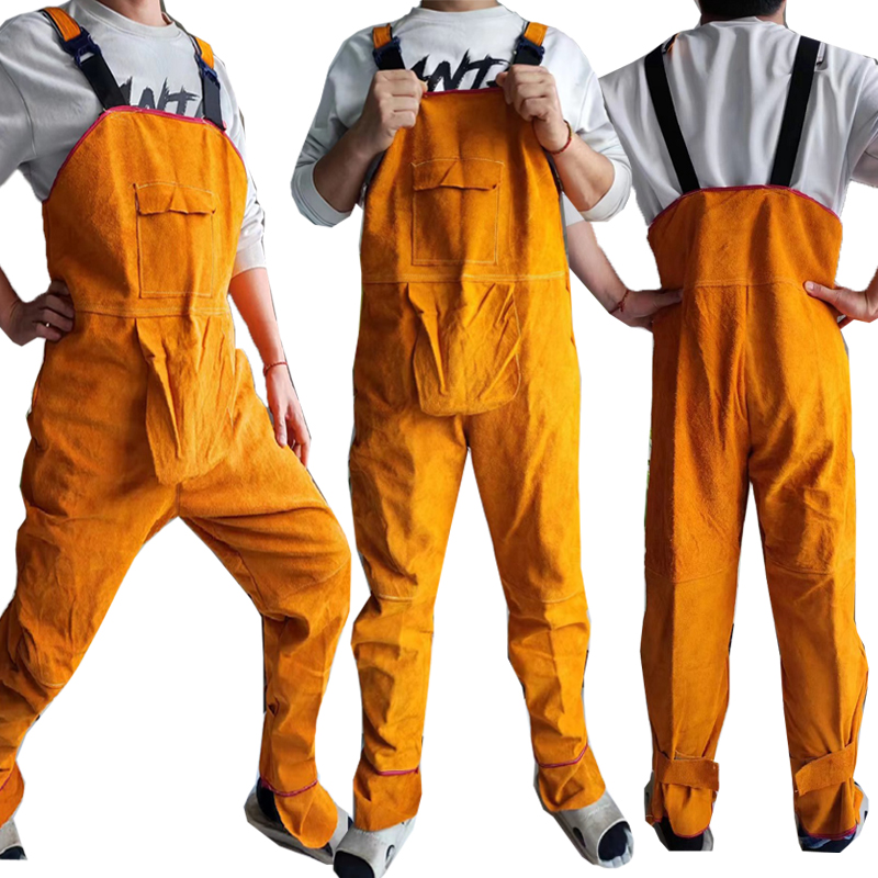 Roupas de soldagem macacão de  - Leather Work Overalls avaliação e preço