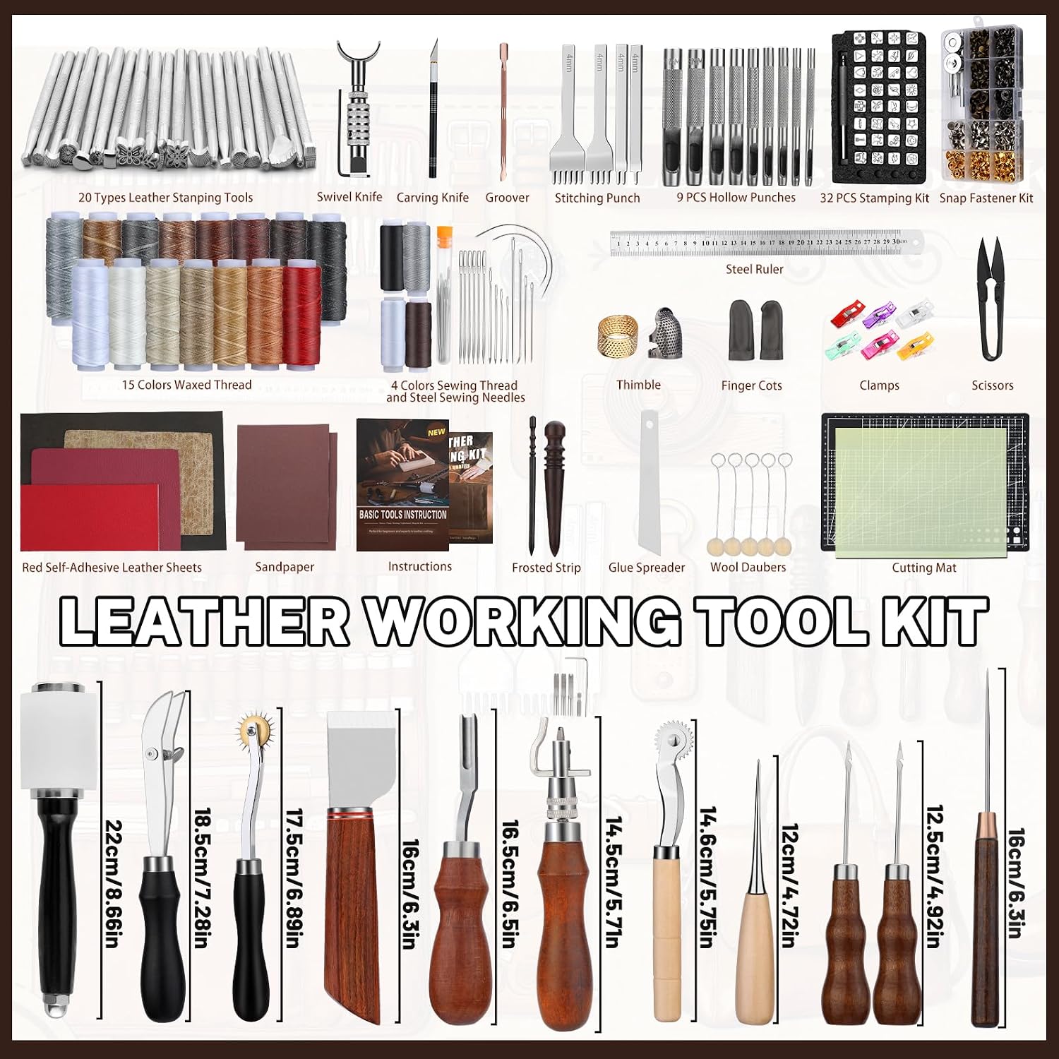 Kit de Trabalho em Couro, Ferr - Leather Works avaliação e preço
