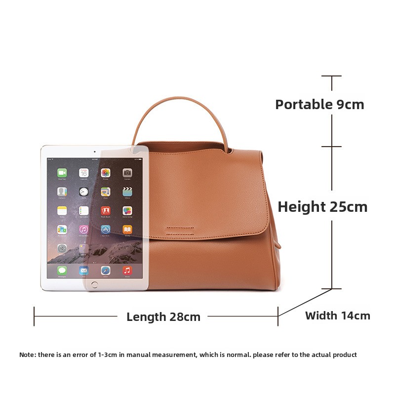 Bolsa tote de luxo feminina pa - Leather Work Bag Women avaliação e preço