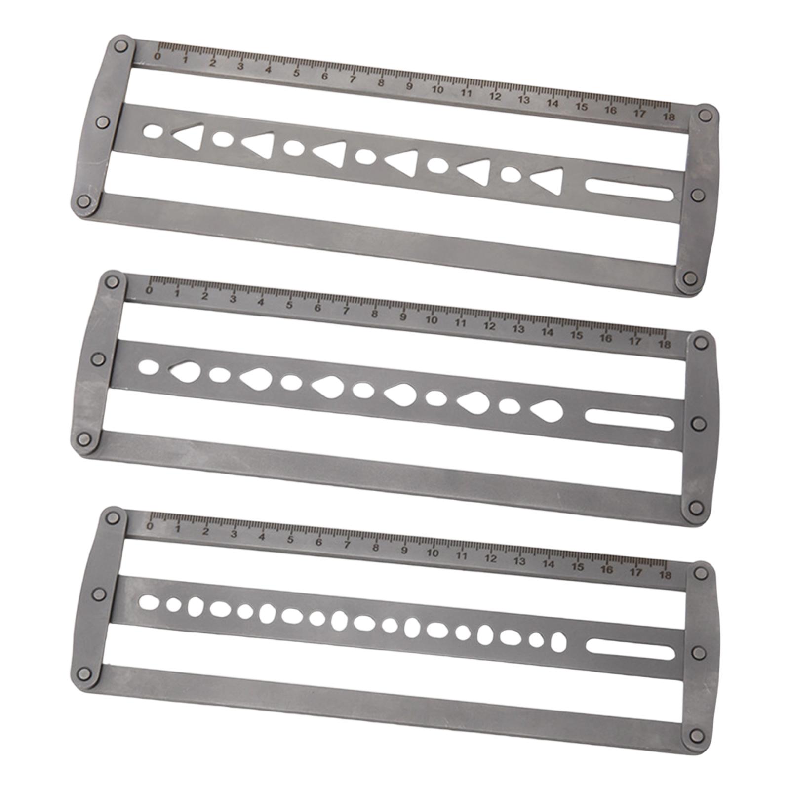 Régua auxiliar de posicionamen - Leatherwork Ruler avaliação e preço