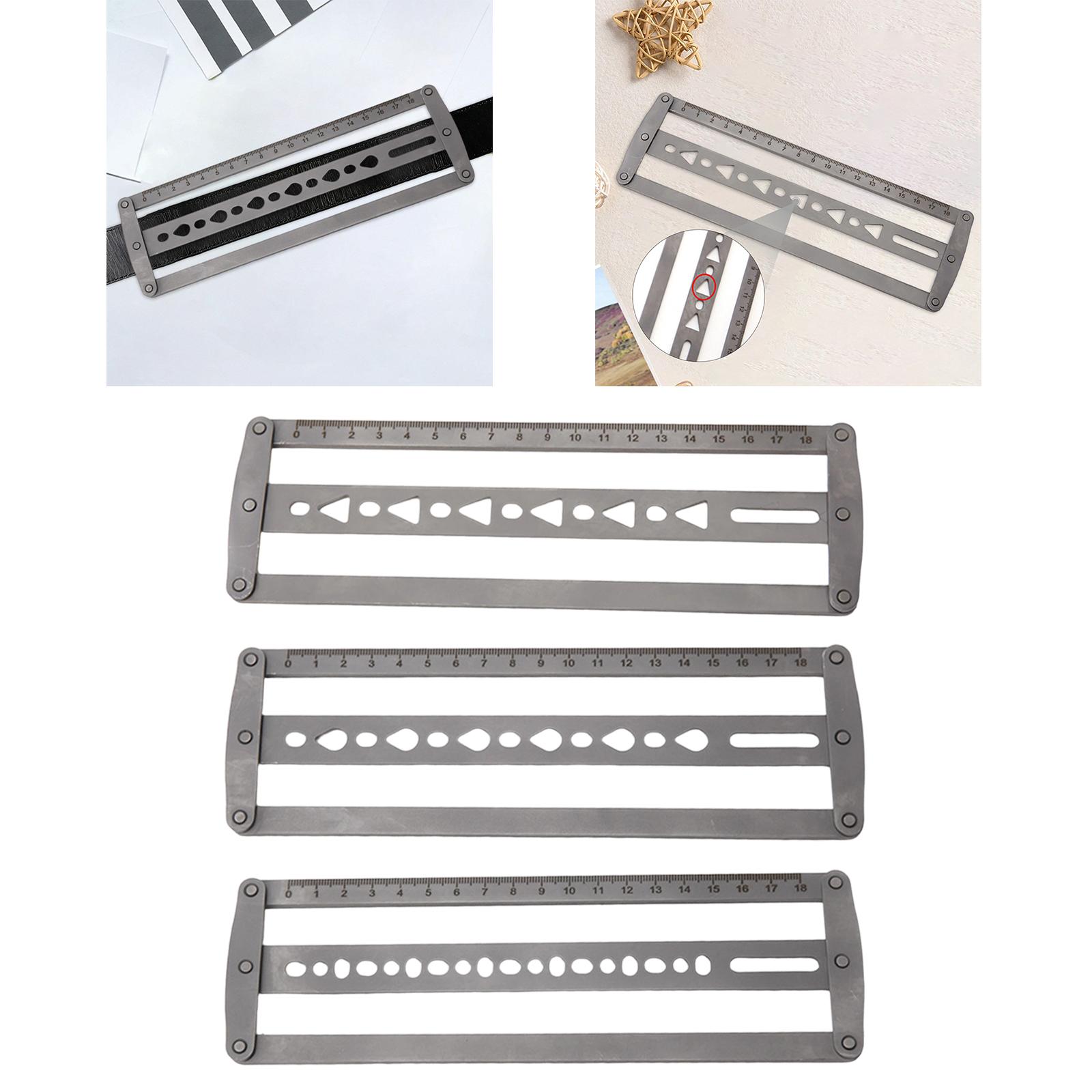 Régua auxiliar de posicionamen - Leatherwork Ruler avaliação e preço