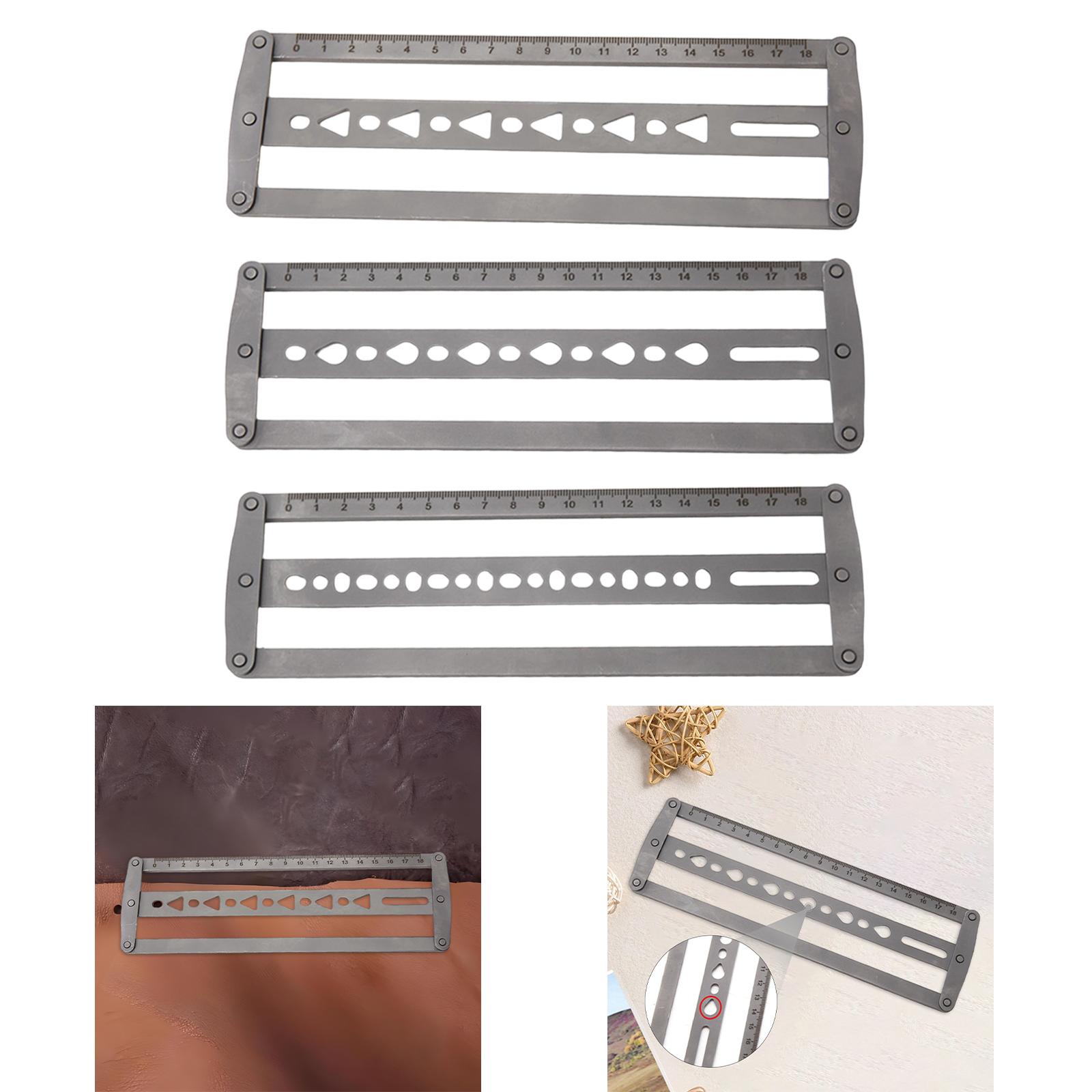 Régua auxiliar de posicionamen - Leatherwork Ruler avaliação e preço