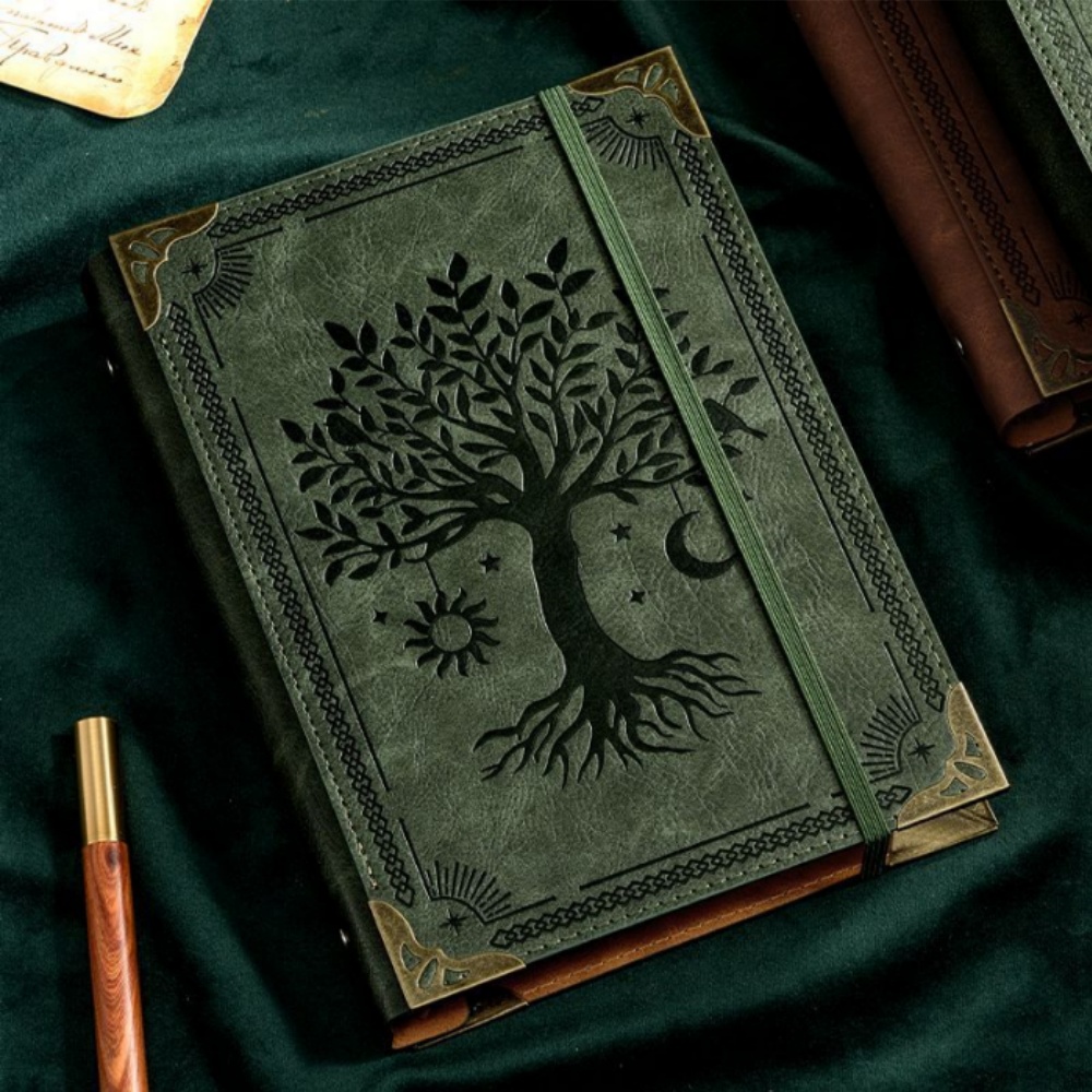 Caderno de viagem de couro ret - Leatherwork Books avaliação e preço