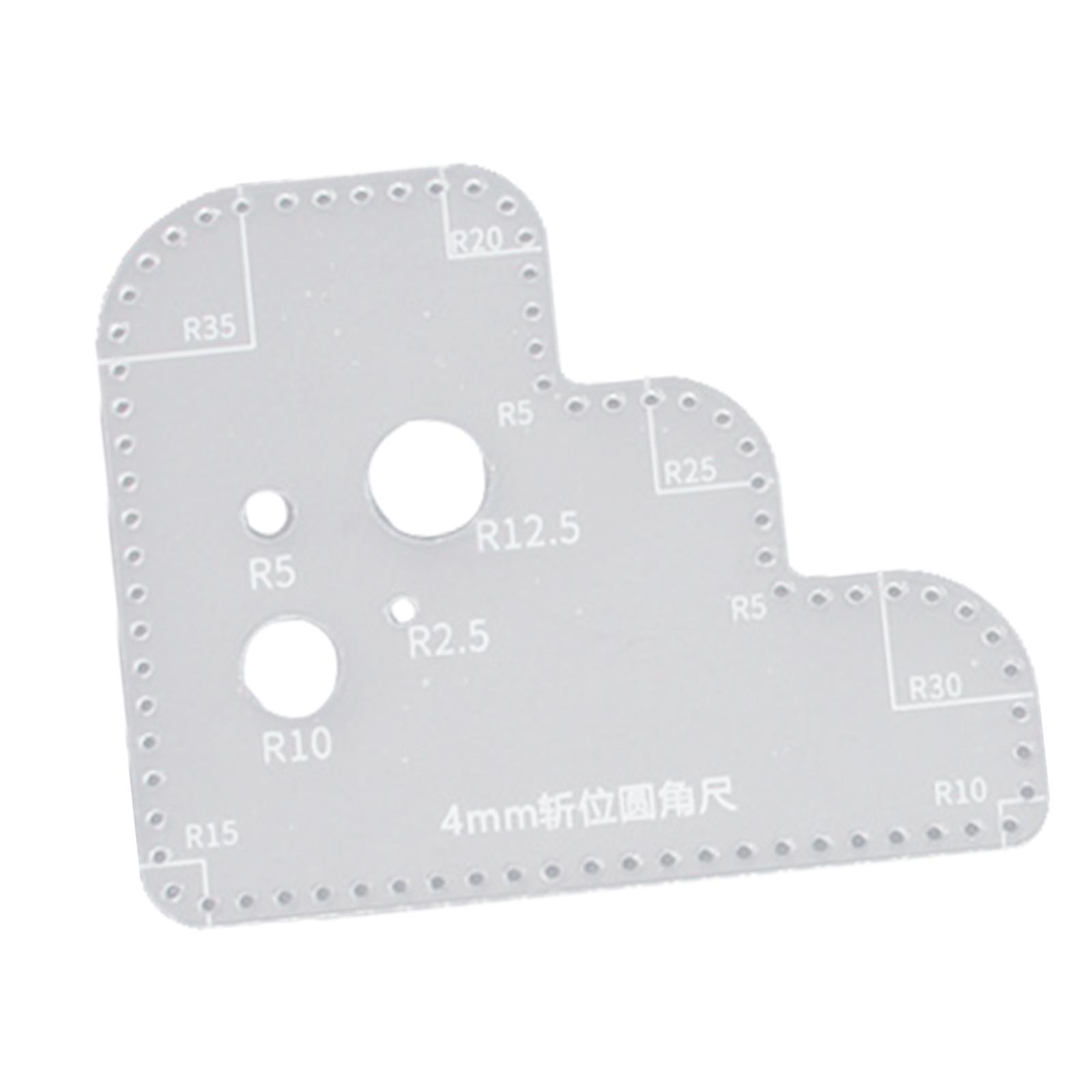 Molde de Acrílico para Artesan - Leatherwork Ruler avaliação e preço
