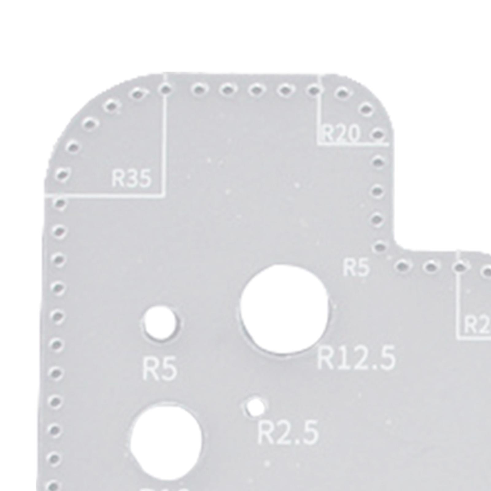 Régua de Acrílico Transparente - Leatherwork Ruler avaliação e preço