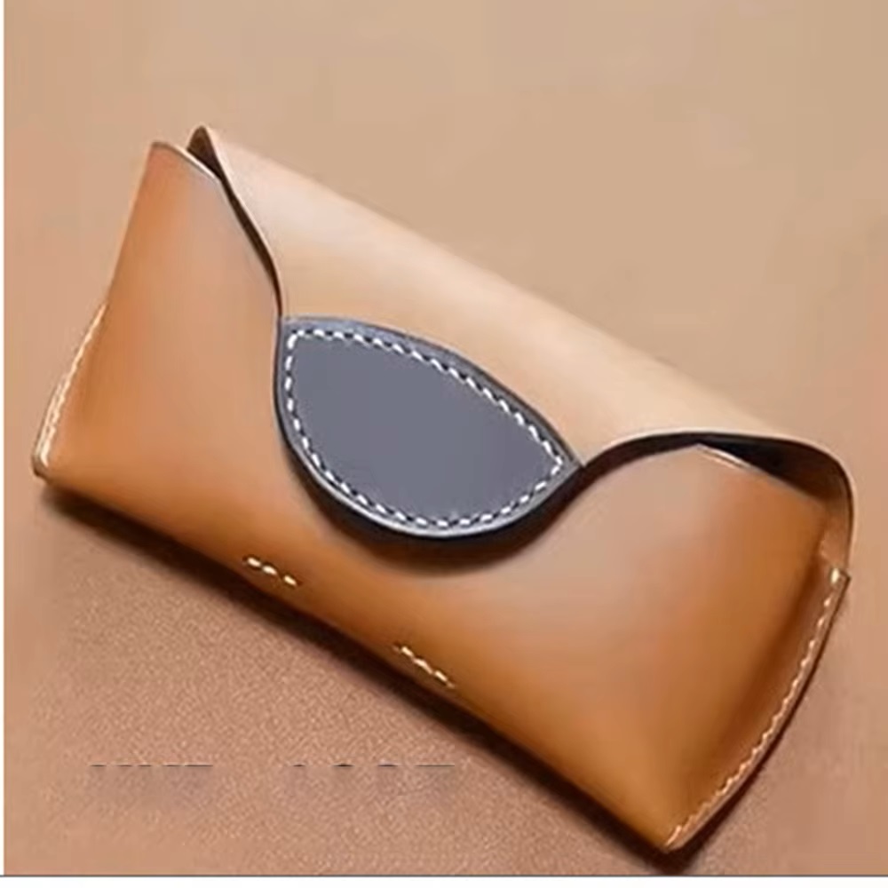 16.5x8.5cm bolsa de óculos cou - Leatherwork Accessories avaliação e preço