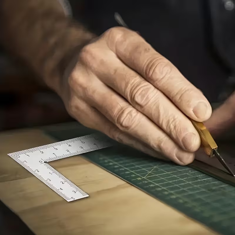 Régua Mini em Aço Inoxidável e - Leatherwork Ruler avaliação e preço