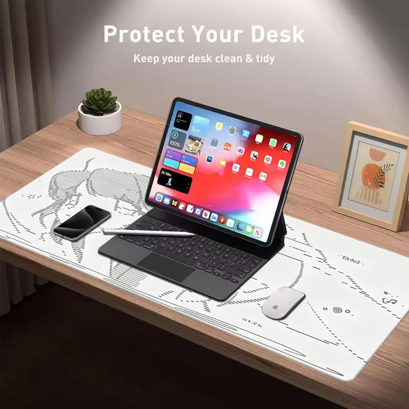 1Pç Mouse Pad de Couro Anime A - Leatherwork Table avaliação e preço