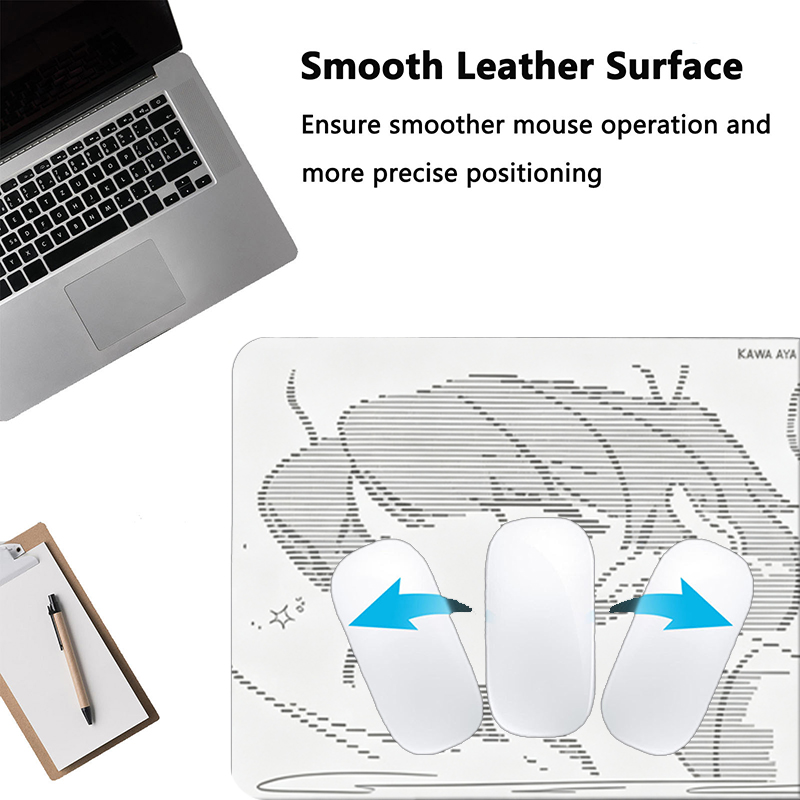 1Pç Mouse Pad de Couro Anime A - Leatherwork Table avaliação e preço