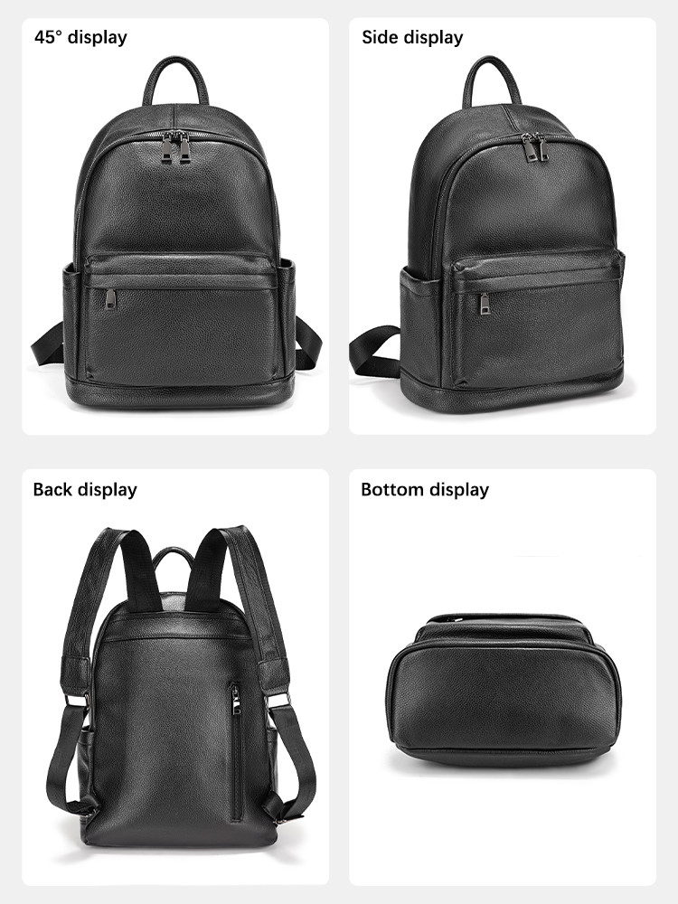 Mochila masculina zency, couro - Leather Work Rucksack Mens avaliação e preço